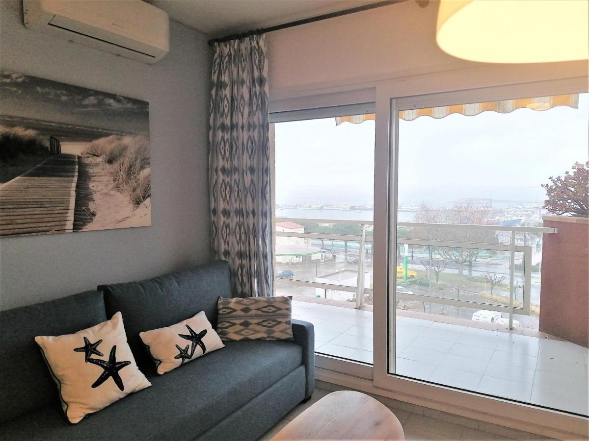 Appartement 2166 Rocmar 1 4-C, Excelente Situacion Frente Al Puerto Pesquero Y Con Vista A La Bahia. Gran Terraza. Gran Parking Publico Delante. - Es-258-30 à Roses Extérieur photo
